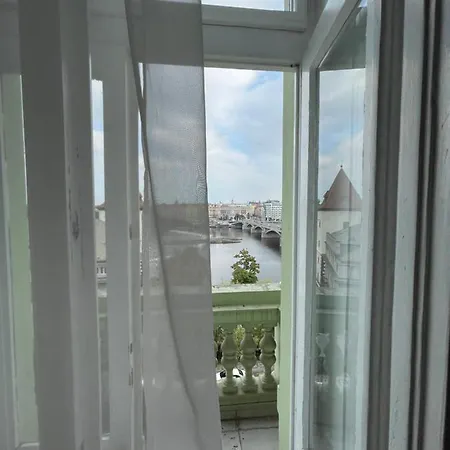 شقة فندقية Janackovo - Riverside براغ